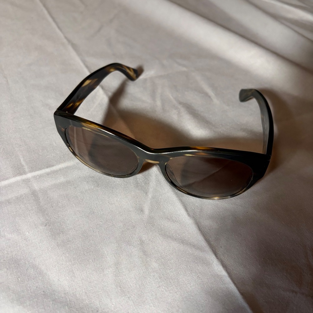 Oliver Peoples Mande OV5208-S 1003/9P Polarized Sunglasses Tortoise Italy 55mm